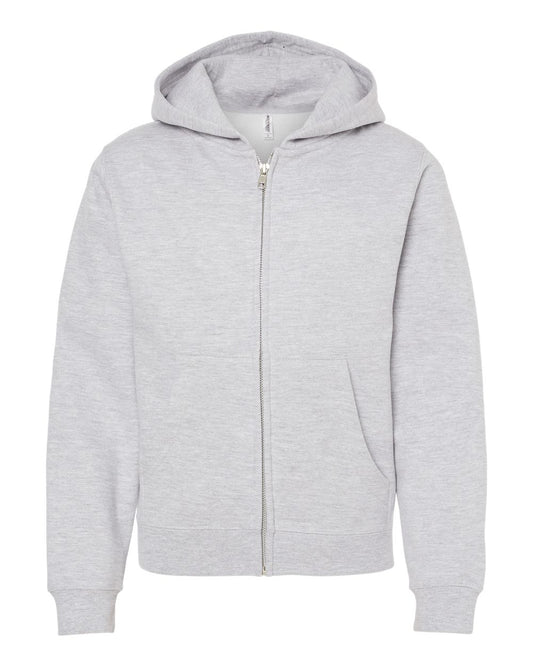 Independent Trading Co. - Youth Midweight Full-Zip Hooded Sweatshirt - SS4001YZ